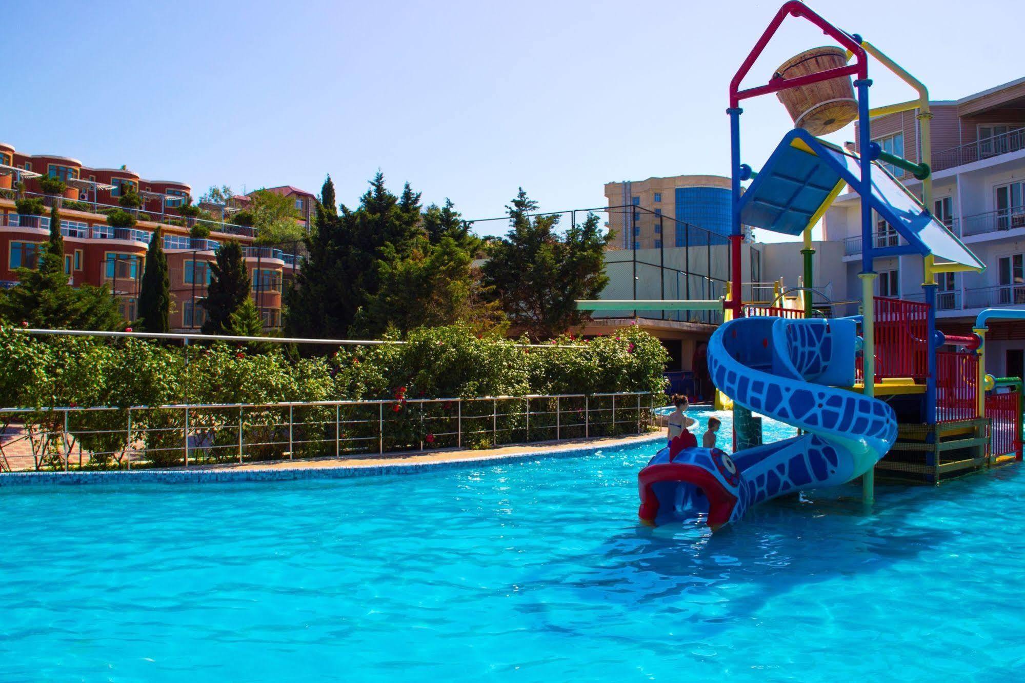Af Hotel Aqua Park Family Resort Complex Novxani Exteriör bild